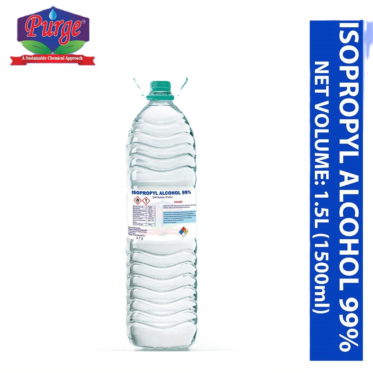 Isopropyl Alcohol 99% Pure Bottle – Cleaner