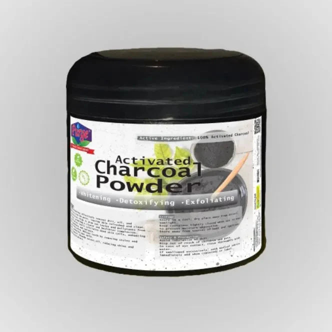 Purge Activated Charcoal Powder | Fine Powder | Water Filtration | Detoxifying | Exfoliating | Whitening Purge