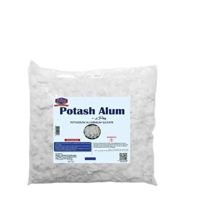 Potash Alum Rocks - White Potash Alum Crystal Rock - Potassium Aluminium Sulphate - Phatkari Purge