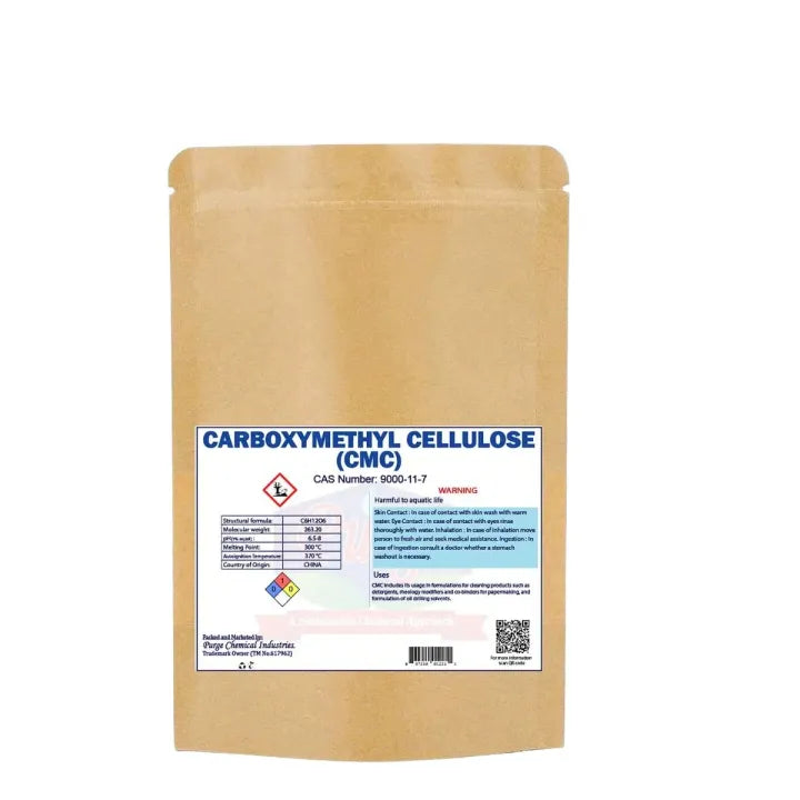 Purge Cmc - Food Grade - Cellulose Gum - Carboxymethyl Cellulose - Thickening Agent - For Ice Cream, Baking, Soup