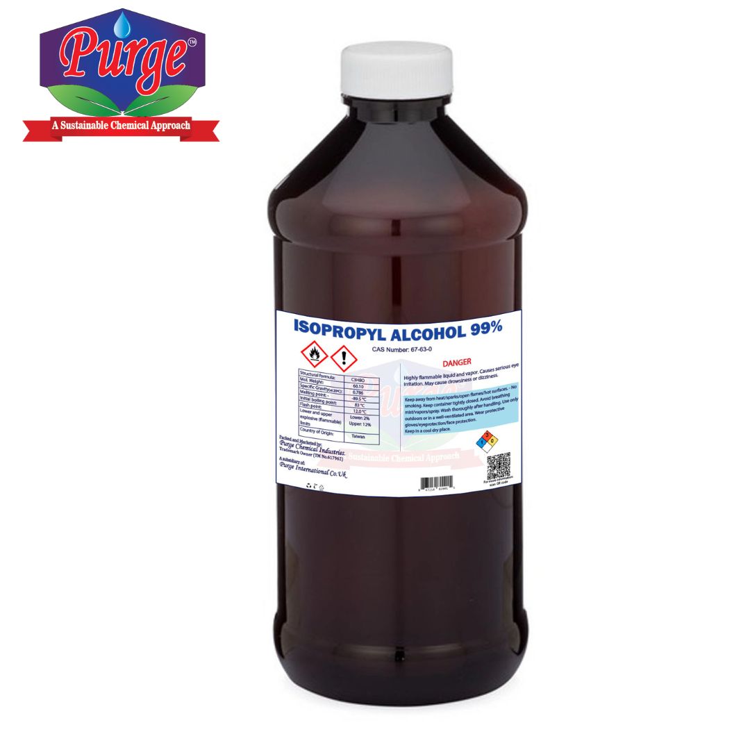 Purge Isopropyl Alcohol 99% + Ipa 99% Mist Spray Free - Ipa - Disinfectant - Medical Grade - For Cleaning Electronics, Art And Craft, Painting - Ipa 99% Purge