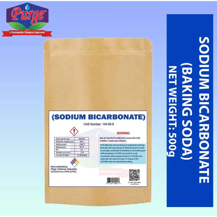 Sodium Bicarbonate - Sodium Hydrogen Carbonate- Baking Soda - Meetha Soda - Drinks- Toothpaste Purge