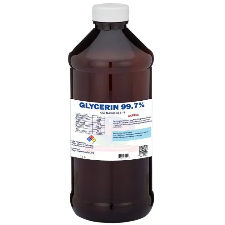 Purge Vegetable Glycerin 99.7% - Pure Food Grade - Humectant - Non-Gmo - Sustainable Palm Based - Cosmetic Grade Purge