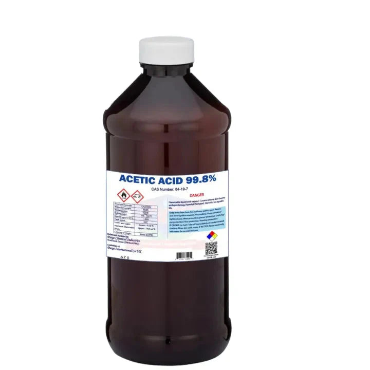 Purge Acetic Acid 99% - Concentrated Vinegar- Made In South Korea - For Making Vinegar, Glass Cleaner, Rust Cleaner, Disinfectant Purge