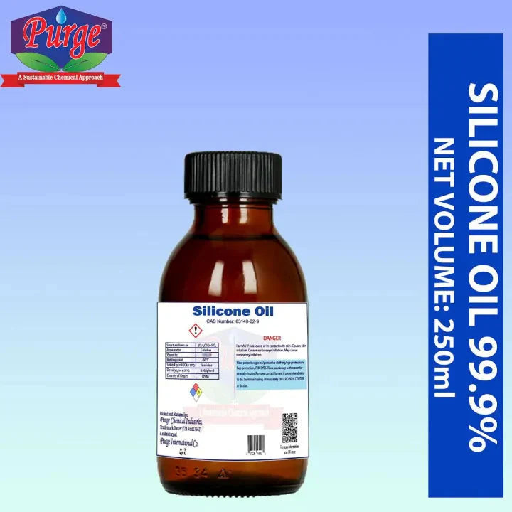 Purge Silicone Oil - Rubber, Vinyl, Wooden, Tyre Surface Polish Raw Material Purge