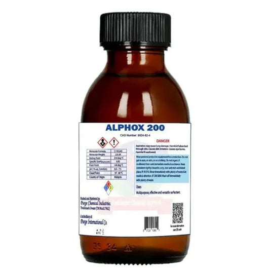 Purge Alphox 200 - Nonionic Surfactant - Broad Range Emulsifier - Eco Friendly Emulsifier - Alfox 200 Purge