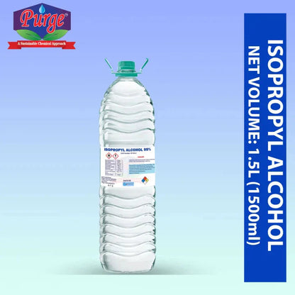 Purge Isopropyl Alcohol 99% - Isopropanol (Ipa) - Disinfectant - Medical Grade - For Cleaning Electronics, Art And Craft, Painting - Ipa 99% Purge