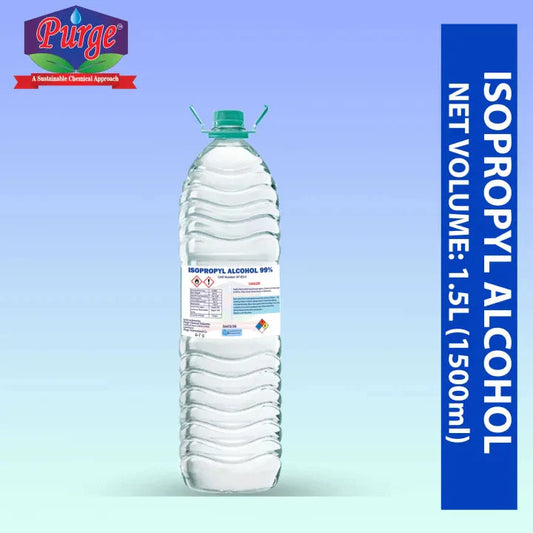 Purge Isopropyl Alcohol 99% - Isopropanol (Ipa) - Disinfectant - Medical Grade - For Cleaning Electronics, Art And Craft, Painting - Ipa 99% Purge