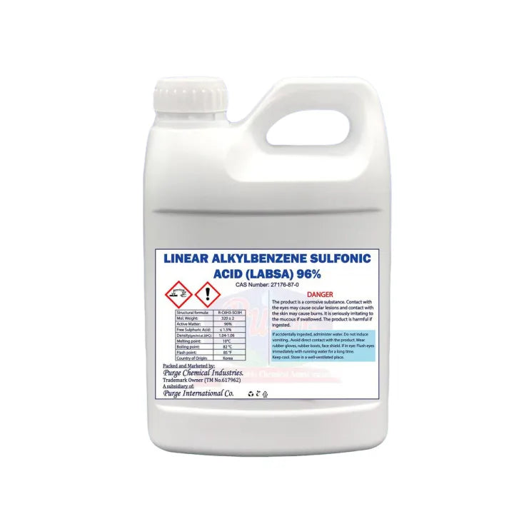 Purge Linear Alkyl Benzene Sulphonic Acid 96% - Labsa - Kala Tail - Black Oil - Raw Material For Laundry And Dishwashing Detergent- Made In Korea Purge