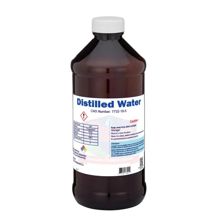 Purge Distilled Water | Pure Distilled Water | Ideal For Crafting Cosmetics And Beauty Formulations | Cosmetics-Grade | Car Battery Water. Purge