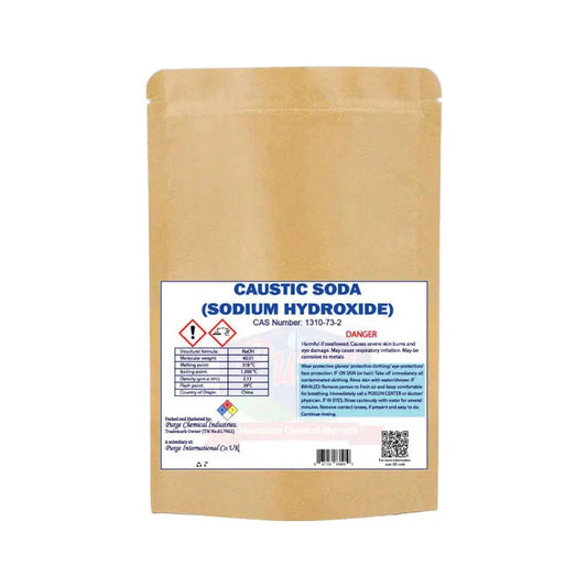 Purge Caustic Soda - Sodium Hydróxide 99.9% Pure - Sodium Hydrate Purge